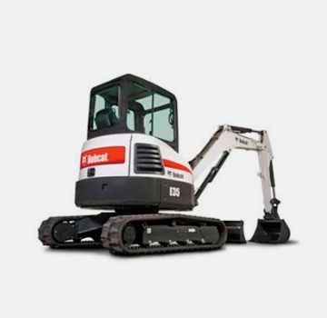 mini escavadeira da marca bobcat